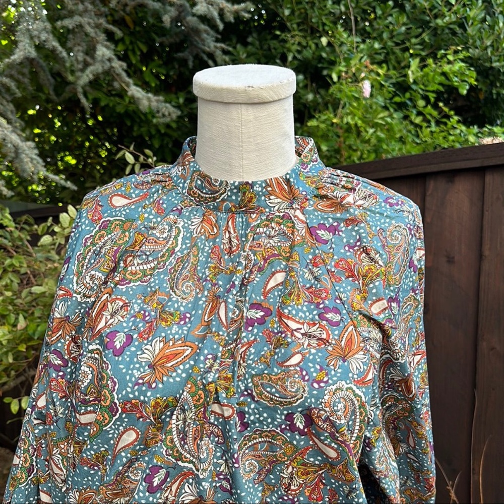 Carolina K Irina Dress - paisley blue - Picture 8 of 11
